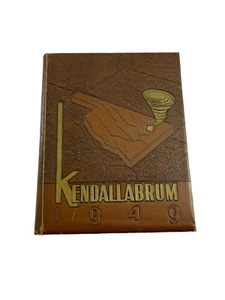 Kendallabrum Yearbook College Annual University of Tulsa Oklahoma Vintage 1949 - Picture 1 of 7