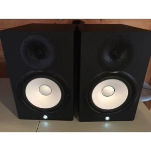 Yamaha HS8 BLACK Powered Studio Monitors PAIR HS-8 BLK Open Box Deal - Picture 1 of 1