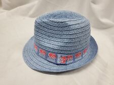 Delirium Belgium Brewery Beer Panama Hat Cap Blue Pink Elephant