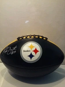 Martavis Bryant Signed Pittsburgh Steelers Black Logo football TSE HOLO - Picture 1 of 5