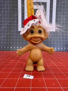 Muñeca de Navidad Troll Mrs. Santa Claus de colección original coleccionable Russ #18279 - Imagen 1 de 8