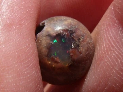 Cuenta de ópalo de fuego Cantera mexicana de 9,42 quilates Foto 1 de 4