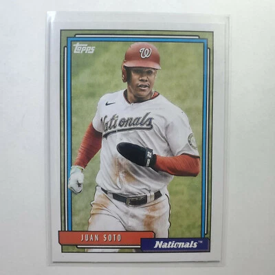 2021 Topps Update - 1992 Redux Insert - Juan Soto - T92-49 - Image 1 of 2