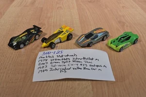 Mattel Hot Wheels 4 Cars Sol-Aire Silver Bullet Intercooled Splitvision(300-125) - Picture 1 of 9