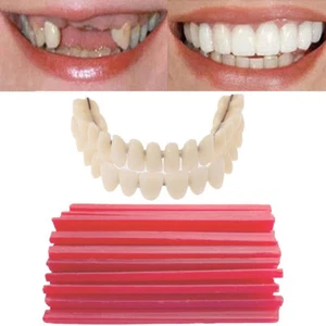 1 Set Dentures Fake Teeth DIY Kit Reusable DIY Fake Teeth Repair Missing Teeth - Picture 1 of 13
