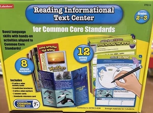 Lakeshore Reading Informational Text Center Grades 2 3 Common Core Aligned - Picture 1 of 2