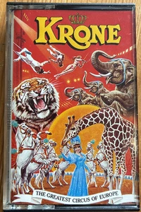 1985 CASSETTE TAPE CIRCUS KRONE THE GREATEST CIRCUS OF EUROPE GERMANY - MC1620 - Picture 1 of 1