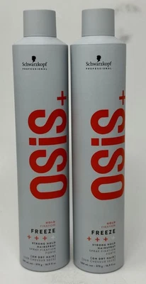 Schwarzkopf OSiS Freeze Strong Hold Fixation Hairspray New 16.9 oz, PACK Of 2 - Image 1 of 2