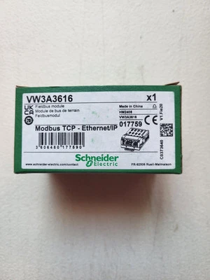 SCHNEIDER VW3A3616 Fieldbus Module Modbus TCP Ethernet/IP 1 Piece 017759 - Image 1 of 2