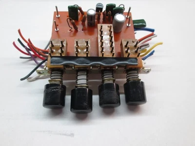 REALISTIC TRC-55 BASE CB RADIO CAL, PA, ANL & NB Push Buttons - Image 1 of 4