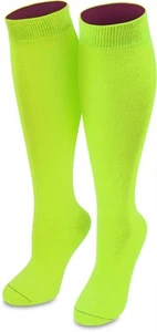 1 Paar Socken mit farbigem Bund und handgekettelter Spitze - Bild 1 von 43