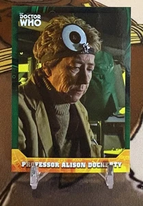 2017 Topps Doctor Who Signature Series Alison Docherty Green Parallel Card /50 - Picture 1 of 2