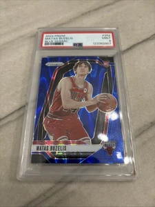 2024-25 Panini Prizm - Matas Buzelis - Blue Seismic /99 - PSA 9 - Picture 1 of 2