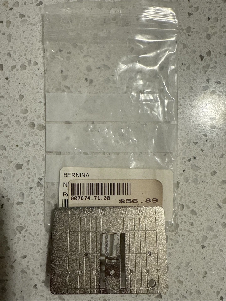 BERNINA 缝纫机针板 5.5 毫米 130-170 00786.71.00 — 第 1/1 张图片