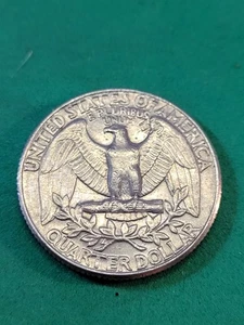 ERROR 1989 P WASHINGTON QUARTER die adjustment strike double struck - Picture 1 of 4