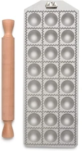 Ravioli Mold by Marcato, Made in Italy, Makes 24 Round Raviolis, 1.5-Inch - Picture 1 of 1