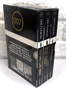 JAMES BOND Book Box Set:  The Spectre Trilogy, Ian Fleming 007. Thunderball etc - Picture 1 of 2