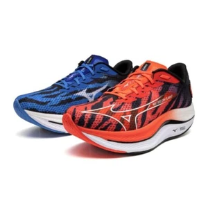MIZUNO WAVE REBELLION FLASH 2 J1GC2417 01 Red Oni/Blue Oni New in Box from Japan - Picture 1 of 21