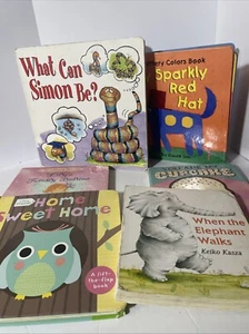 Lot of 6 Board Books for Children's/ Kids/ Toddler - Picture 1 of 14