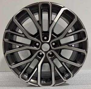 21" JEEP GRAND CHEROKEE WHEEL RIM FACTORY OEM 9290 2021-2024 MACHINED GREY - Picture 1 of 13