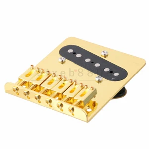 6 Saddle Bridge Pickup for Fender Telecaster Tele Electric Guitar - Picture 1 of 10