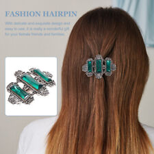  Ponytail Clips Spring Buckle Hairpin Pirate Vintage Decor Miss Women's Wedding