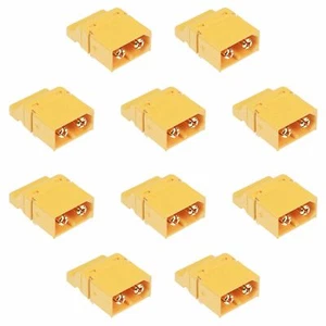 10 X Mâle XT60PT Plaqué Or Connecteur 20A Amass - Photo 1 sur 1