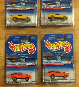 Hot Wheels FE #670 Ford Mustang Mach 1 CUSTOM Super Treasure Hunt Style Lot of 4