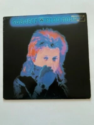Aldo Nova – Subject...Aldo Nova- Vinyl LP 1983. VG - Image 1 of 4
