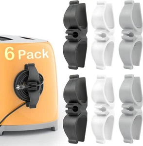 Cord Organizer for Kitchen Appliances-6 Pack, Appliance stick... - Picture 1 of 7