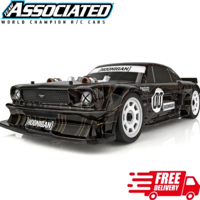Team Associated SR7 Hoonicorn 1/7 4wd Roller RC Car Basher Stunt Racing Drift - Image 1 of 4