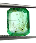 Octagon Cut Untreated Natural Emerald 0.81Ct Ethiopian Small Size Loose Gemstone
