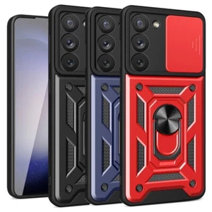For Samsung Galaxy S23 Plus Case Kickstand Ring Holder Slide Camera Cover - Picture 1 of 4