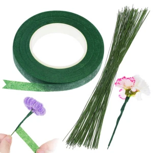 150 Pcs Bouquet Stem Tape Diy Flower Supplies Florist Wire Faux Stems Floral - Picture 1 of 11