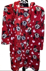 Disney’s Minnie Mouse Kids Red Robe L (10) - Picture 1 of 6