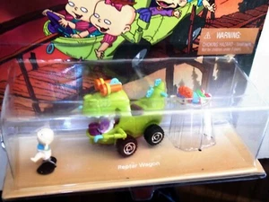 New ✰ Hot Wheels Vintage 1998 Rugrats Movie Action Pack Reptar Wagon NEW & MOC - Picture 1 of 4