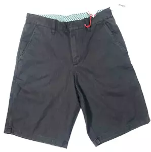 RVCA Radman Walkshort Black Charcoal 100% Cotton RVCA - Picture 1 of 4
