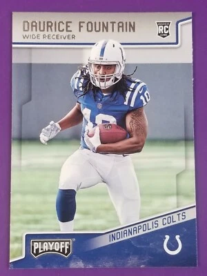 2018 Panini Playoff Base Rookies #237 Daurice Fountain RC - Image 1 of 2