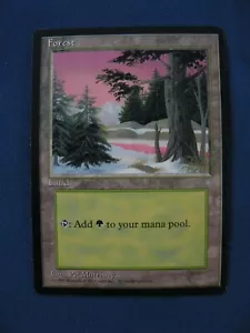 Magic the Gathering Forrest #3 Morrissey Land card game $1 S&H - Picture 1 of 2