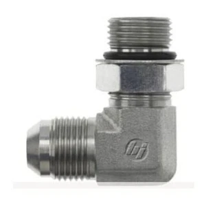 Brennan Industries 6801-16-16-NWO-FG Forged Steel 90 Degree Elbow Tube Fitting, - Picture 1 of 4