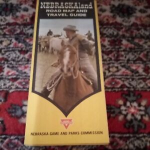 1970 Road Map and Travel Guide for Nebraskaland, Nebraska Game and Parks...