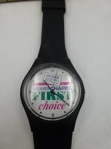 SEARS Charge First Choice Promotional Watch, Hong Kong, Japan Movement, Works - Picture 1 of 6
