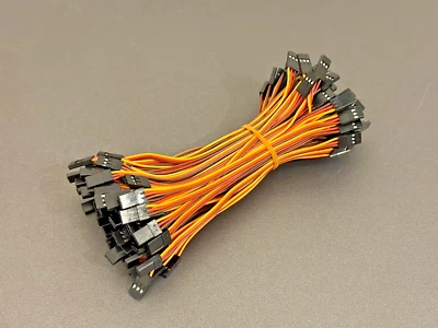 ✅ 5x JR Servo Verlängerungskabel (15cm Stecker zu Stecker) 26AWG 3Pin RC - Bild 1 von 3