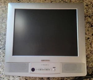 Sylvania 6615LE 15-Inch Flat Panel 4:3 LCD Stereo TV w/ Hinge Stand. Gaming - Picture 1 of 13