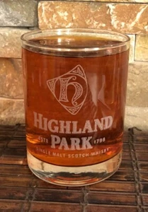 HIGHLAND PARK Collectible Whiskey Glass 8 Oz - Picture 1 of 1