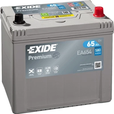 Exide EA654 Premium 65Ah Autobatterie 560 410 054 - Bild 1 von 3