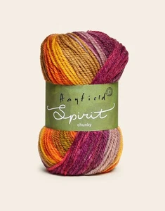 Hayfield spirit chunky 100g All colours Knitting Crochet Acrylic/wool mix Sirdar - Picture 1 of 15