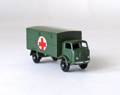 Винтажный Lesney Matchbox No63 Ford Army Service Скорая помощь Обычное Колесо XLNT 1959 - Изображение 1 из 4