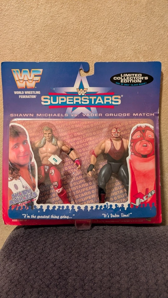 WWF Jakks Shawn Michaels Vs Vader Grudge Match Superstars Edición Limitada 2pk  Foto 1 de 2