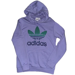 Adidas Originals Trefoil Hoodie – Lilac Purple – Men’s Small - Picture 1 of 6